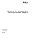 Manuale del CDE Solaris per utenti esperti e amministratori di sistema