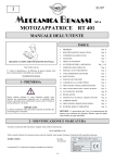 MOTOZAPPATRICE RT 401 - Meccanica Benassi Spa