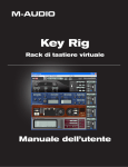 Manuale dell`utente di Key Rig - M