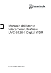 Manuale dell`utente telecamera UltraView UVC-6120