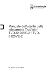 Manuale dell`utente della telecamera TruVision TVD-6120VE
