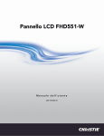 Pannello LCD FHD551-W