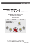TC-1 Manuale dell`utente