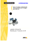 AXIS 570/670 Guida per l`utente v3.0