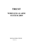 TRUST WIRELESS ALARM SYSTEM 200N