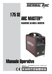 ARC MASTER® 175 SE Manuale Operativo