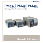 PM23c, PM43 e PM43c Stampante di fascia media