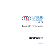 Manuale dell`utente di VirtualReScan (VRS) 4.5