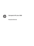 Stampante HP Latex 3000 Manuale dell`utente
