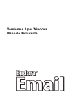 Versione 4.3 per Windows Manuale dell`utente