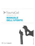 TraumaCad Manuale Dell`utente