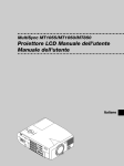 Proiettore LCD Manuale dell`utente Manuale dell`utente
