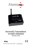 Atomic4Dj Trasmettitore W-DMX SWEDEN - Pro