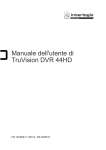 Manuale dell`utente di TruVision DVR 44HD