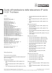 Guida all`installazione della telecamera IP serie 11/31 TruVision