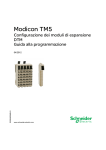 Modicon TM5 - Configurazione dei moduli di