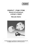 POSITILT® - PTAM/PTDM - Sensori di inclinazione