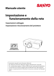 Impostazione e funzionamento della rete