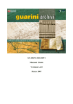 GUARINI ARCHIVI Manuale Utente Versione 2.2.0 Marzo 2007
