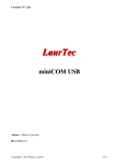 LaurTec miniCOM USB