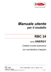 Manuale utente RBC 24 ENERGY