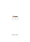 Manuale Utente Class - 1,65 Mb, Data