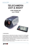 TELECAMERA DAY & NIGHT CON ZOOM 22X (cod