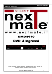 NMDH149 DVR 4 Ingressi