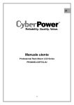 Manuale utente - Cyber Power Systems