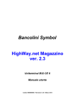 Manuale HighWayDotNet Magazzino ver.2.3