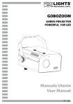 Manuale Utente User Manual GOBOZOOM