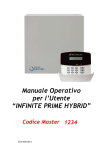 Manuale Utente INFINITE PRIME HYBRID italiano