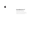 PowerBook G4 17" Manuale Utente