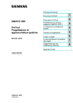 SIMATIC HMI ProTool Progettazione di apparecchiature grafiche