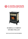 Manuale utente Isabella Camino Hydro Pellet r0