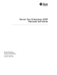 Server Sun Enterprise 420R Manuale dell`utente