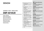 DBP-4010UD - Aerne Menu