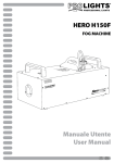 Manuale Utente User Manual HERO H150F