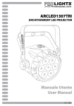 ARCLED1307TRI Manuale Utente User Manual