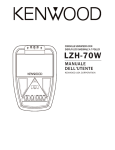 LZH-70W (Manuale Utente)