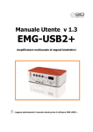 Manuale utente EMG-USB2