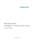 Manuale Utente di Avigilon™ Control Center Client