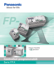 Plc Serie FPX - Panasonic Electric Works