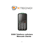 S500 Telefono cellulare Manuale Utente