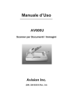 Manuale d`Uso AV600U