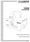 Manuale Utente User Manual VX900