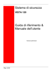 Vista 120 (Manuale Utente) - Elektra2000 Installazioni