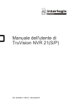 Manuale dell`utente di TruVision NVR 21(S/P)