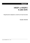 HRDP e HRDPX H.264 DVR