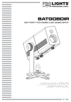 Manuale BATGOBODIR - Audio-luci